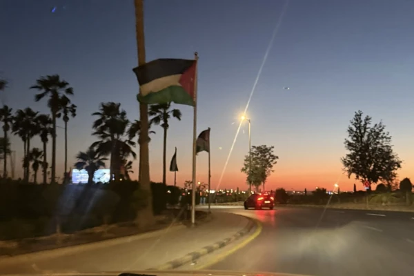 Cameron Mumford and Mother Epifania finally arrive in Jordan. Credit: Cameron Mumford