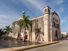Historic center of San Francisco de Campeche, capital of the Mexican state of Campeche in the country’s Yucatán Peninsula.