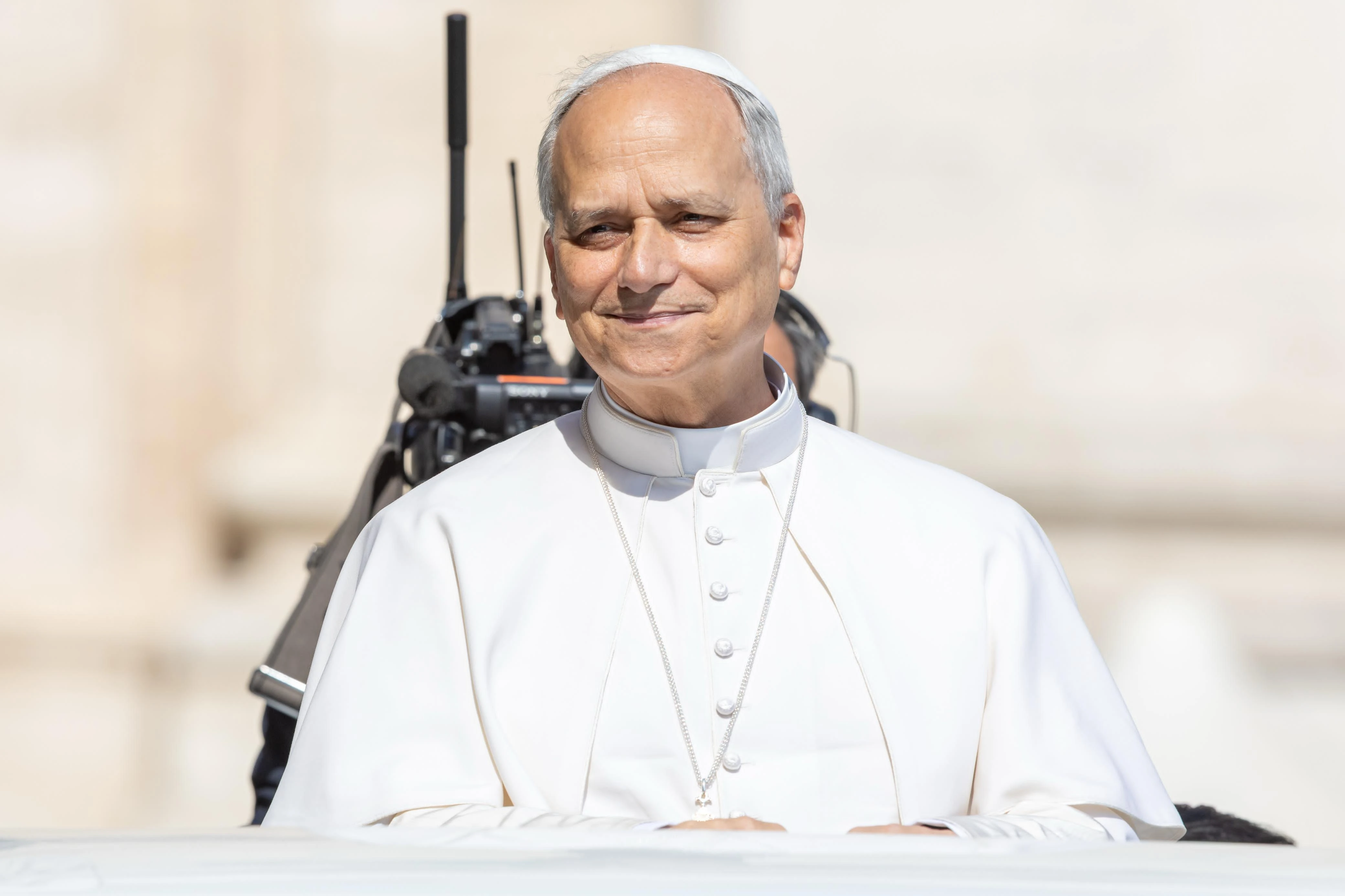 Pope Leo XIV spoke about how Christ can heal our past during the Wednesday general audience in St. Peter’s Square on June 18, 2025.?w=200&h=150