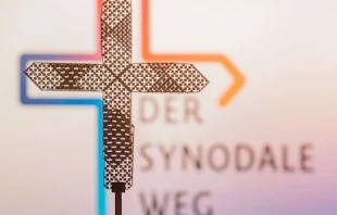 The cross of the German “Synodal Way.” Credit: Maximilian von Lachner/Synodaler Weg