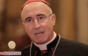 Cardinal Daniel Sturla is Archbishop of Montevideo, Uruguay. Credit: EWTN Noticias