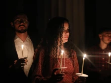 Fom the Easter Vigil Mass in St Mary’s Pro-Cathedral, Dublin, April 2025.
