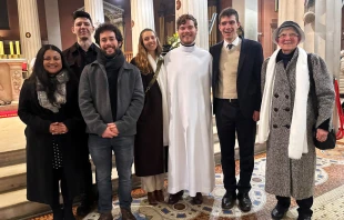 Easter Vigil in Dublin, Ireland. Credit: Archdiocese of Dublin