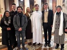 Easter Vigil in Dublin, Ireland.