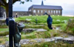 Just a mention of Lough Derg summons tales of sleep deprivation, discomfort, and hunger, but it’s a deeply spiritual place of renewal and hope, from which faithful pilgrims often emerge reborn through the rituals of self-purification. Credit: Lough Derg