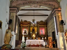The main altar of one of the colonial-era churches in Popoyán, Colombia, one of the stops on the itinerary of the 2025 International Congress on Religious Tourism.
