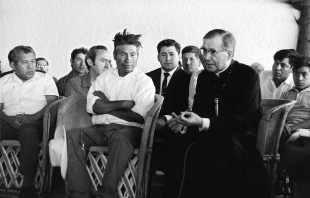 A scene from St. Josemaría Escrivá de Balaguer's trip to Jaltepec, Mexico, in June 1970. Credit: Photo courtesy of Prelature of the Holy Cross and Opus Dei/Flickr