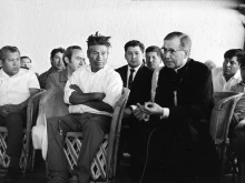 A scene from St. Josemaría Escrivá de Balaguer's trip to Jaltepec, Mexico, in June 1970.