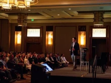 SENT founder John Cannon speaks at the September 2024 SENT Summit.