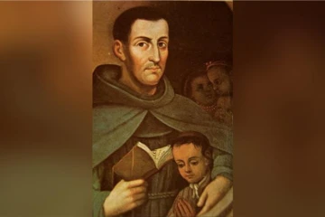 Pedro de Gante with Juan Diego