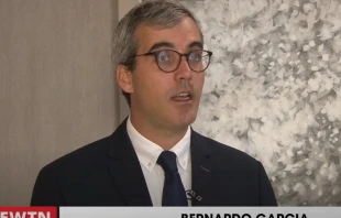 Bernardo García is executive director of the Casablanca Declaration. Credit: “EWTN Noticias”/Screenshot