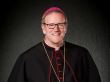 Bishop Robert Barron spoke on political commentator Tucker Carlson's show on June 2, 2025.