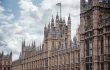 The British Parliament building in London.