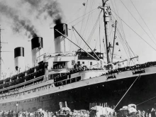 Cap Arcona — once a luxurious transatlantic liner — became a place of execution in the spring of 1945 when it was bombed by British aircraft on May 3.