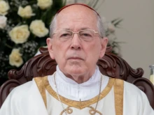 Cardinal Juan Luis Cipriani is pictured here during a 2017 liturgical celebration in Lima, Peru.