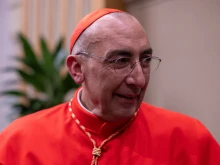 Italian Cardinal Baldassare Reina was created a cardinal by Pope Francis during the consistory at St. Peter’s Basilica on Dec. 7, 2024.