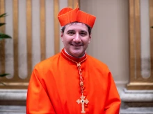 Cardinal Francis Leo of Toronto was created a cardinal by Pope Francis during the consistory at St. Peter’s Basilica on Dec. 7, 2024.