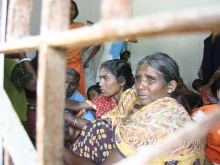 Christian families displaced by the violence in India's Odisha state in 2008.