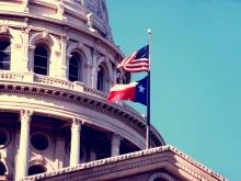 The Texas capitol.
