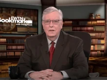 Doug Keck hosts an episode of “EWTN Bookmark” on May 8, 2025. After a 29-year career at the network, EWTN announced June 26, 2025, that Keck will retire from his administrative duties as president and chief operating officer of EWTN. Keck will receive the honorary title of president emeritus and will continue to host “EWTN Bookmark” as well as co-host “Father Spitzer’s Universe.”