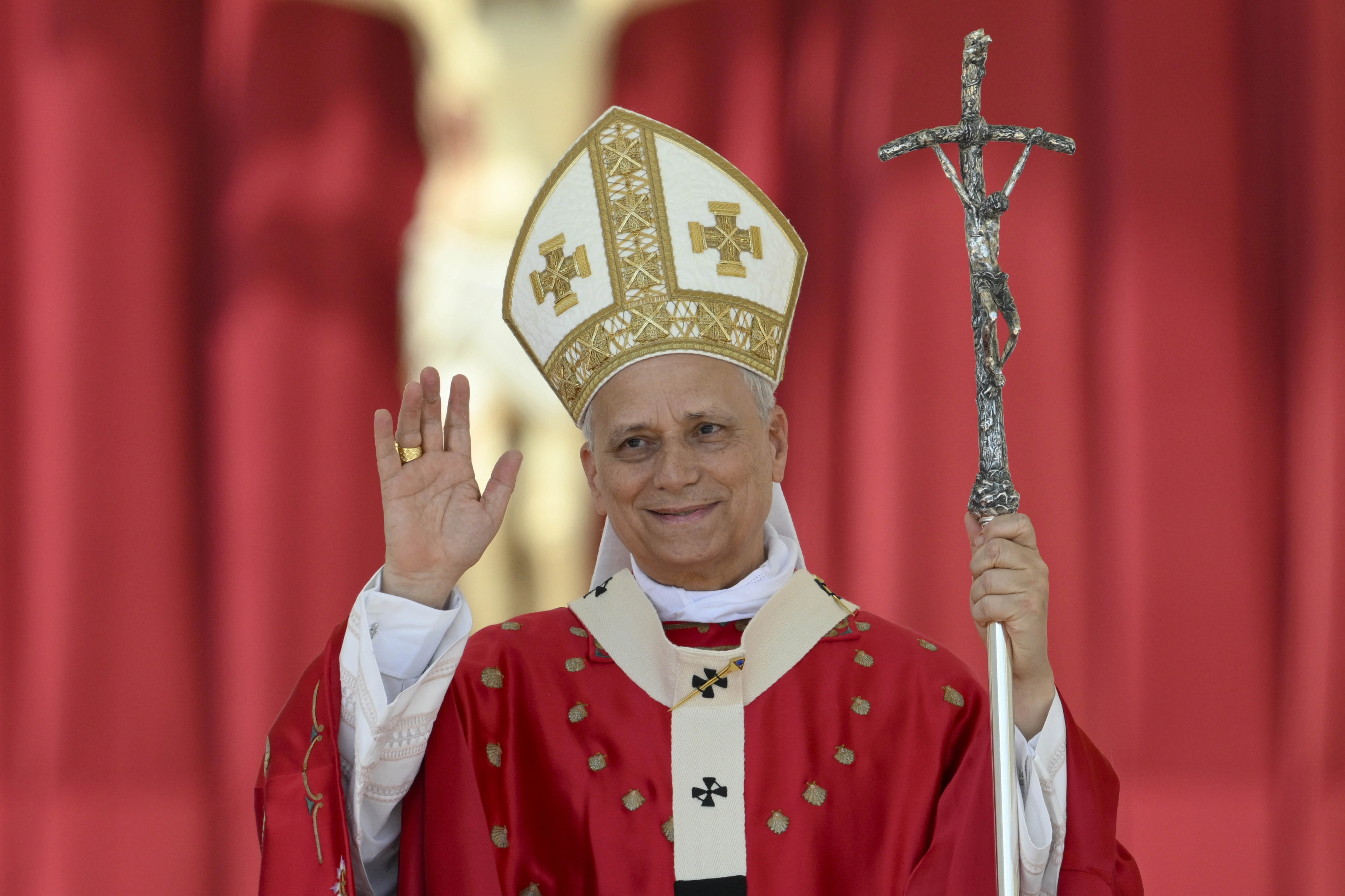 Pope Leo XIV celebrates Mass for the solemnity of Pentecost in St. Peter’s Square on June 8, 2025. In his homily, he emphasized the significance of the Holy Spirit in the life of a Christian.?w=200&h=150