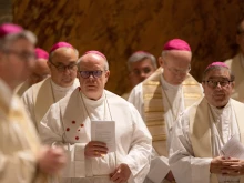 German bishops gather in Rome on Nov. 17, 2022.