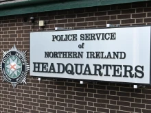 The Police Service of Northern Ireland (PSNI) headquarters in Belfast, Northern Ireland, Aug. 10, 2023.