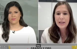 Grandly co-founder and director Pili Abouchaar (right) discusses the apostolate’s work with grandparents on “EWTN Pro-Life Weekly” on June 4, 2025. Credit: “EWTN Pro-Life Weekly”/Screenshot