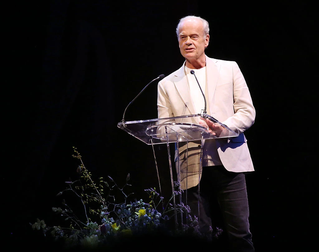 Actor Kelsey Grammer speaks during a memorial for actor James Earl Jones at The James Earl Jones Theater on April 7, 2025, in New York City.?w=200&h=150