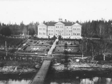 The former Kuper Island Indian Residential School, 1941.