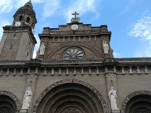 The Minor Basilica and Metropolitan Cathedral of the Immaculate Conception in Manila, Philippines.