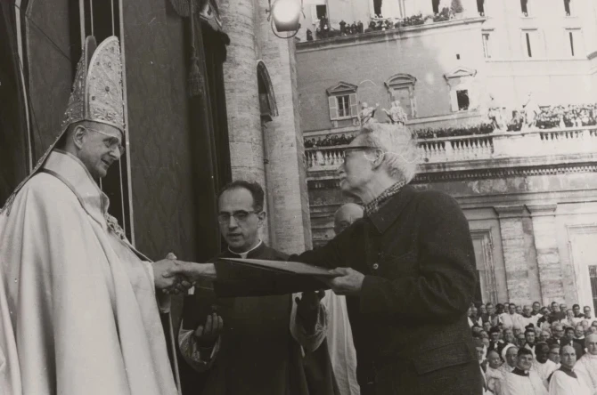 In 1965, at the close of the Second Vatican Council, Pope Paul VI gave Jacques Maritain a message directed to “men of thought and science.”?w=200&h=150