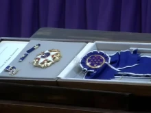 The Presidential Medal of Freedom awarded to Pope Francis.