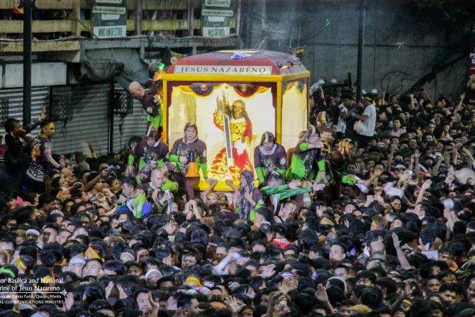Miraculous image of Jesus Nazareno in Philippines