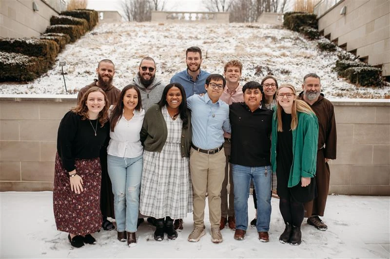 A group of pilgrims will seek to publicly witness to the truth that Christ is truly present in the Blessed Sacrament by accompanying the Eucharist along a 3,300-mile trek from Indianapolis to Los Angeles that begins Sunday, May 18, 2025.?w=200&h=150