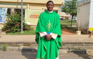 Father Tobias Chukwujekwu Okonkwo was manager of the respective schools of nursing, midwifery, and medical laboratory at Our Lady of Lourdes Hospital Ihiala in Nigeria. The priest, who was ordained in 2015, was reportedly murdered on Dec. 26, 2024. Credit: Diocese of Nnewi