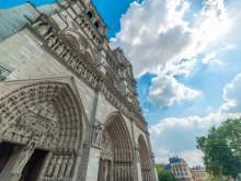 Notre-Dame Cathedral in Paris.
