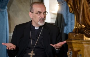 Cardinal Pierbattista Pizzaballa, the Latin patriarch of Jerusalem, in an interview with ACI MENA, CNA’s Arabic-language news partner, emphasized that the Catholic Church in the Holy Land must remain “open”: “The Church must remain open and accessible to all. This is absolutely essential. Everyone must be able to reach us, we must be a point of connection for everyone.” Credit: Cristian Gennari/OESSH (Anba Agency)