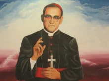 Mural of Archbishop Oscar Romero,