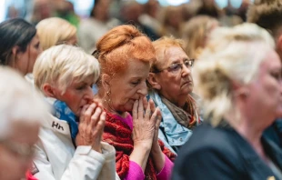 Over 10,000 pilgrims joined together at the national Marian shrine in Knock, Ireland, to mark the 40th anniversary of the All Ireland Rosary Rally on June 8, 2025. Credit: Photo courtesy of All Ireland Rosary Rally