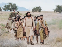 Jesus and the disciples during Season 4 of “The Chosen.”