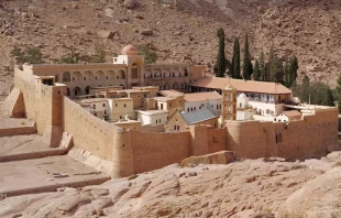 St. Catherine’s Monastery in the Sinai Peninsula, Egypt. Credit:  Harmony Video Production/Shutterstock