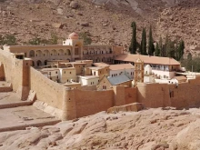 St. Catherine’s Monastery in the Sinai Peninsula, Egypt.