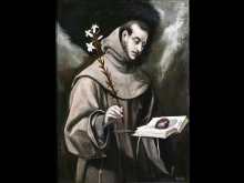St. Anthony of Padua, by El Greco (c. 1580).