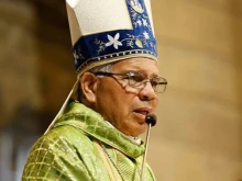 Archbishop Francisco Ozoria Acosta of Santo Domingo, Dominican Republic.