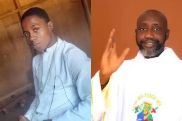 Nigerian seminaria and priest
