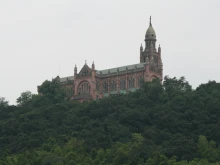 National Shrine and Minor Basilica of Our Lady of Sheshan, also known as Basilica of Mary, Help of Christians, in Shanghai, China.