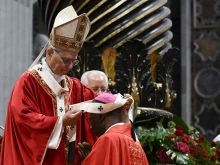 Pope Leo XIV spoke about unity on Sunday, June 29, after bestowing the pallium on 54 new metropolitan archbishops on the Solemnity of Saints Peter and Paul, patrons of the city of Rome.