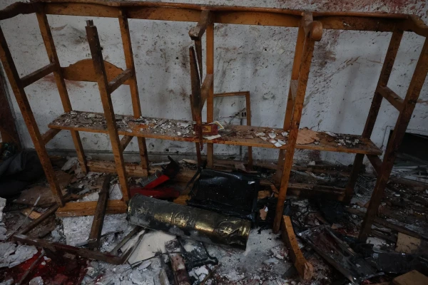 The attack on Mar Elias Church in Al-Duwaileh, Damascus, Syria, killed 22 and injured 59 people on June 22, 2025. Credit: Mohammed Al-Rifai/ACI MENA