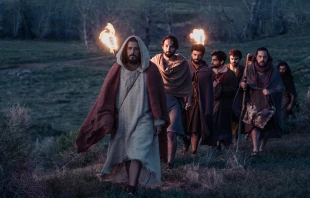 Jesus and the disciples in Season 5 of “The Chosen.” Credit: 5&2 Studios
